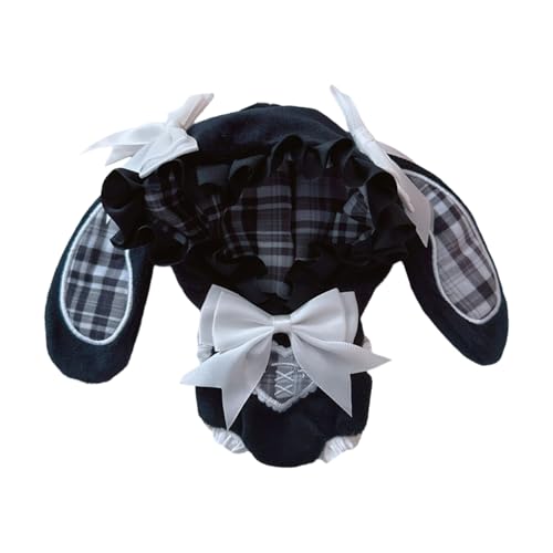 THINCAN 1-2nd Doll Kleidung Für 17 cm Figuren Puppen Decors Plüsch Puppenverkleidung Kaninchen Thema Strampler Kinder Tun Spielpuppenkostüm Vor Spielpuppenkostüm von THINCAN