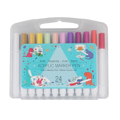 THINCAN 24 Farb Acrylmarker Farbkunstpinsel Marker Für 3D Gedruckte Modelle Färbung Wasserbasis Tinten Pen THINCAN 24 Farb Acrylmarker Farbkunstpinsel Marker Für 3D Gedruckte Modelle Färbung Wasserbasis Tinten Pen von THINCAN