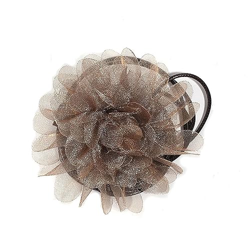 THINCAN Blumenhalshalskette Elegante Handmachende Blumenkragen Halskette Party Schmucktuchmaterial Geschenk Für Frauen Und Mädchen von THINCAN