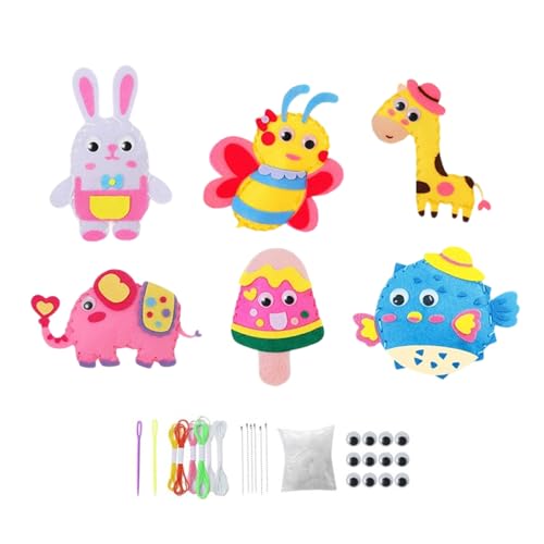 THINCAN Buntes Nähen Mit Nicht Gewohntem Stoffnähen Für Kinder. Komplette Bag Making Projekt Zur Entwicklung Von Feinmotorik Fähigkeiten Easy Nähset Für Kinder THINCAN Buntes Nähen Mit Nicht Gewohntem Stoffnähen Für Kinder. Komplette Bag Making Projekt Zur Entwicklung Von Feinmotorik Fähigkeiten Easy Nähset Für Kinder von THINCAN