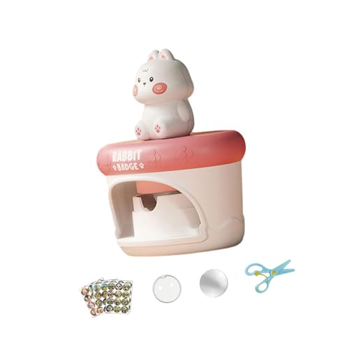 THINCAN Cartoon Pin Maker Craft Set Badge Press Machine Kits Für Kinder Mit Wiederverwendbarer Vorlage Kinder Basteln Projekt Supply Badge Pressmaschine Handwerksspielzeug THINCAN Cartoon Pin Maker Craft Set Badge Press Machine Kits Für Kinder Mit Wiederverwendbarer Vorlage Kinder Basteln Projekt Supply Badge Pressmaschine Handwerksspielzeug von THINCAN