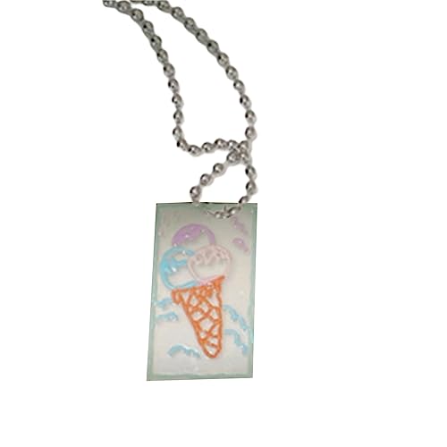 THINCAN Entzückende Acrylblüten Halskette Erschwingliche Mode Neckschmuck Auf Aufwesende Aussage Neckkettenschmuck Schmuck von THINCAN