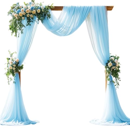 THINCAN Hochzeitsvorhang Multi Verwendete Dekorative Hintergrund Tüllbogen Vorhänge Für Zeremonien Empfänge Und Parteien Feierlichkeiten Requisiten Hochzeitsdekoration THINCAN Hochzeitsvorhang Multi Verwendete Dekorative Hintergrund Tüllbogen Vorhänge Für Zeremonien Empfänge Und Parteien Feierlichkeiten Requisiten Hochzeitsdekoration von THINCAN