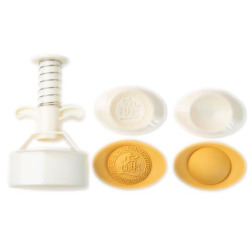 THINCAN Home Baking Essentielles Gebäck Formen Einzigartig 500 G Goldimbot Form Moon Cakes Maker Behandlungsstempel Für Kochbegeisterte Kuchenformwerkzeug von THINCAN