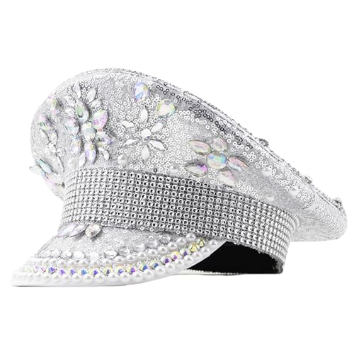 THINCAN Juwelenkapitän Mit Schweren Perlen Pailletten Für Braut Bachelorette Party Hand Perlen Perlen Hochzeitsfotos THINCAN Juwelenkapitän Mit Schweren Perlen Pailletten Für Braut Bachelorette Party Hand Perlen Perlen Hochzeitsfotos von THINCAN