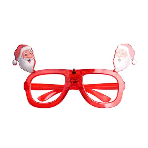 THINCAN LED Weihnachtsfeier Liefert Glitzernde Brille Weihnachtsfeier Accessoires Eyewear Home Decor Geschenktüte Füllstoffe von THINCAN