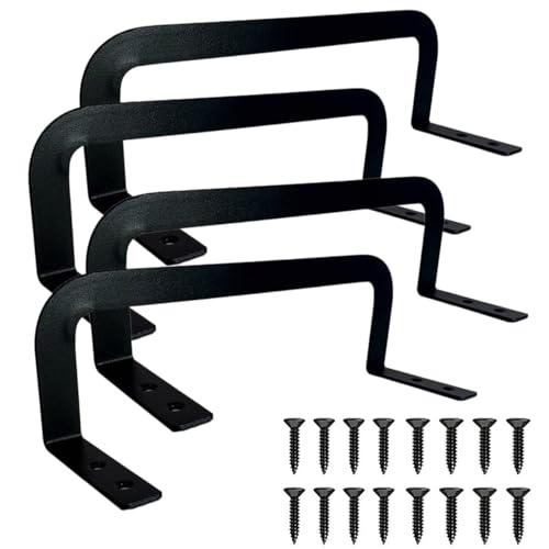 THINCAN Mehrzweckmöbelclip 4 Pieces Metall Befestigungssysteme Hotel Grade Bettding Security von THINCAN