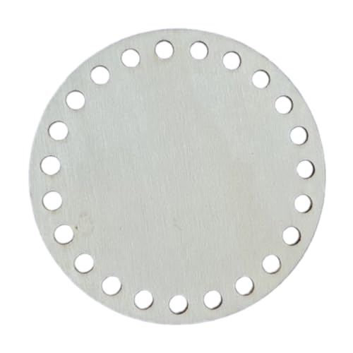 THINCAN Perforierte Holzkorb Basis Häkelkorbböden Zum Herstellen Von Strickkörben Handwebige Home Dekoration Anfänger Werkzeuge von THINCAN