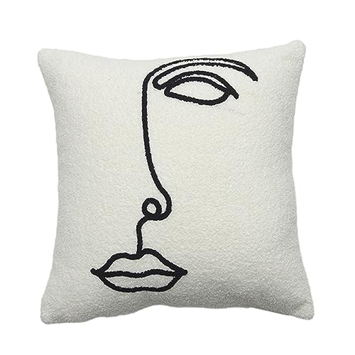 THINCAN Plüsch Kissenbezug Multifunktionales Schönheitsgesicht Stickkissen Kissen Kissenbedeckung Mode Und Künstlerische Homedecor Einzigartig THINCAN Plüsch Kissenbezug Multifunktionales Schönheitsgesicht Stickkissen Kissen Kissenbedeckung Mode Und Künstlerische Homedecor Einzigartig von THINCAN