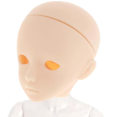 THINCAN Puppenkopf Für Mädchen Plastikspielzeugfigur Accessoires Frauen Kreatives Spielversorgungsteil Für Handwerk von THINCAN