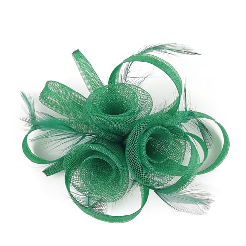 THINCAN Raffinierte Gefiederte Faszinator Blumenhaarverzierung Elegant von THINCAN