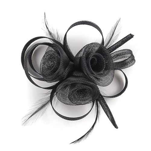 THINCAN Raffinierte Gefiederte Faszinator Blumenhaarverzierung Elegant THINCAN Raffinierte Gefiederte Faszinator Blumenhaarverzierung Elegant von THINCAN