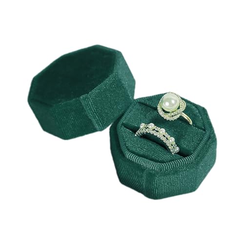 THINCAN Ringe Box Schmuckschachtel Displayhalter Koffer Eheringe Flanell Schmuckschatulle Perfektes Geschenk Für Frauen Mann Mädchen THINCAN Ringe Box Schmuckschachtel Displayhalter Koffer Eheringe Flanell Schmuckschatulle Perfektes Geschenk Für Frauen Mann Mädchen von THINCAN