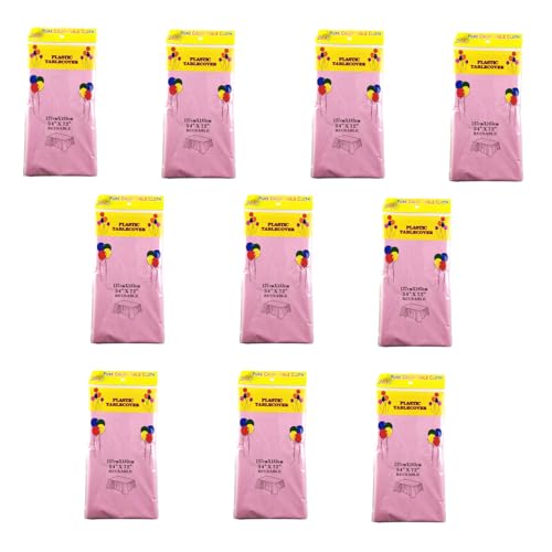 THINCAN Set Von 10 Pcs Bequemen Einweg Tischtüchern Feste Farbtischdecken Für Parteien Rechteck Plastik Tischpartyabdeckung THINCAN Set Von 10 Pcs Bequemen Einweg Tischtüchern Feste Farbtischdecken Für Parteien Rechteck Plastik Tischpartyabdeckung von THINCAN