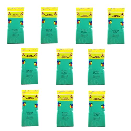 THINCAN Set Von 10 Pcs Bequemen Einweg Tischtüchern Feste Farbtischdecken Für Parteien Rechteck Plastik Tischpartyabdeckung THINCAN Set Von 10 Pcs Bequemen Einweg Tischtüchern Feste Farbtischdecken Für Parteien Rechteck Plastik Tischpartyabdeckung von THINCAN