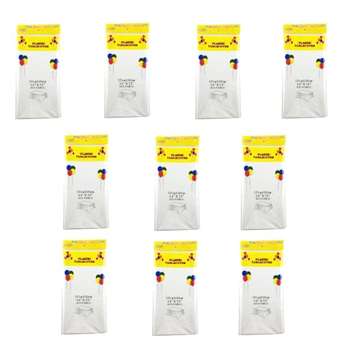 THINCAN Set Von 10 Pcs Bequemen Einweg Tischtüchern Feste Farbtischdecken Für Parteien Rechteck Plastik Tischpartyabdeckung THINCAN Set Von 10 Pcs Bequemen Einweg Tischtüchern Feste Farbtischdecken Für Parteien Rechteck Plastik Tischpartyabdeckung von THINCAN