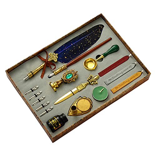 THINCAN Vintage Kalligraphie Stifthalter Wachs Set Wood Dip Stift Enthalten 5 Stiftnibs Für Ideale Kinder Für Kinder Erwachsene Erwachsene Schreiben THINCAN Vintage Kalligraphie Stifthalter Wachs Set Wood Dip Stift Enthalten 5 Stiftnibs Für Ideale Kinder Für Kinder Erwachsene Erwachsene Schreiben von THINCAN