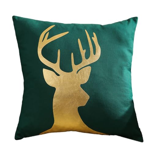 THINCAN Weihnachtskissenbezug Plüsch Kissenbezirk Home Dekorationen Stickkissen Cover Für Couchsofa Wohnzimmer Haus Heimat THINCAN Weihnachtskissenbezug Plüsch Kissenbezirk Home Dekorationen Stickkissen Cover Für Couchsofa Wohnzimmer Haus Heimat von THINCAN