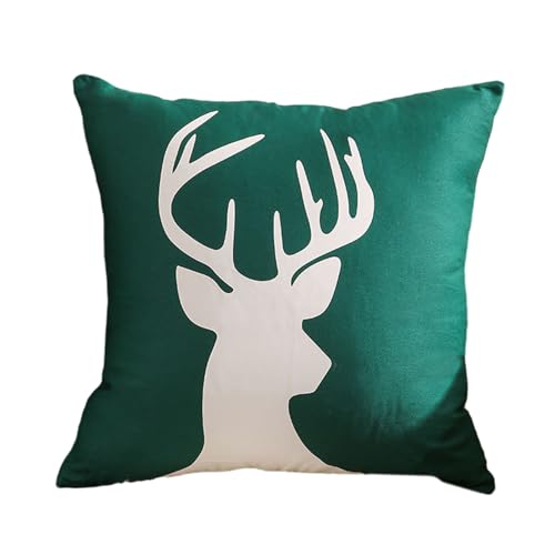 THINCAN Weihnachtskissenbezug Plüsch Kissenbezirk Home Dekorationen Stickkissen Cover Für Couchsofa Wohnzimmer Haus Heimat THINCAN Weihnachtskissenbezug Plüsch Kissenbezirk Home Dekorationen Stickkissen Cover Für Couchsofa Wohnzimmer Haus Heimat von THINCAN