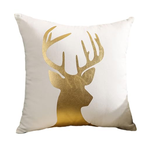 THINCAN Weihnachtskissenbezug Plüsch Kissenbezirk Home Dekorationen Stickkissen Cover Für Couchsofa Wohnzimmer Haus Heimat THINCAN Weihnachtskissenbezug Plüsch Kissenbezirk Home Dekorationen Stickkissen Cover Für Couchsofa Wohnzimmer Haus Heimat von THINCAN