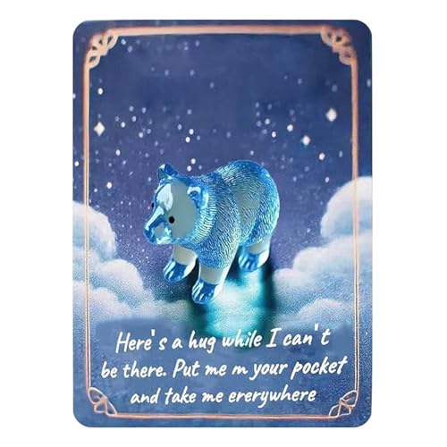 THINCAN Winzige Harzbär Figur Miniatur Tierfigur Orament Für Kinder Geburtstag Babypartys Hochzeit Feier Geschenke von THINCAN