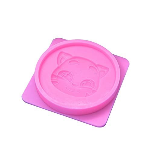 Tierzucker Schokoladenkuchen Fondant Schimmel Backhandbuch Kaninchenbär Head Form Food Grade Silikon Fondantform Schimmel von THINCAN