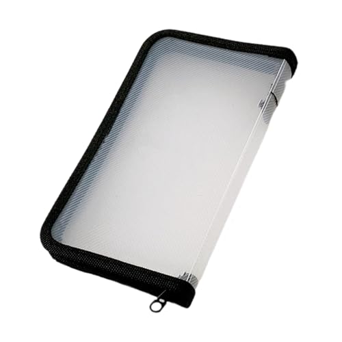 Tragbare Reißverschluss Dateibeutel Klarer Wasserbeständiger Quittungsorganisator Für Schulbüro Reisen Essentielle Lagerung Büroversorgungslagertasche Tragbare Reißverschluss Dateibeutel Klarer Wasserbeständiger Quittungsorganisator Für Schulbüro Reisen Essentielle Lagerung Büroversorgungslagertasche von THINCAN