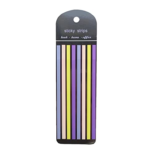 Translucent Sticky Notes Multifunktional Farbige Tabs Seitenmarker Sticky Registerkarten Für Lesezeichen Notebooks von THINCAN