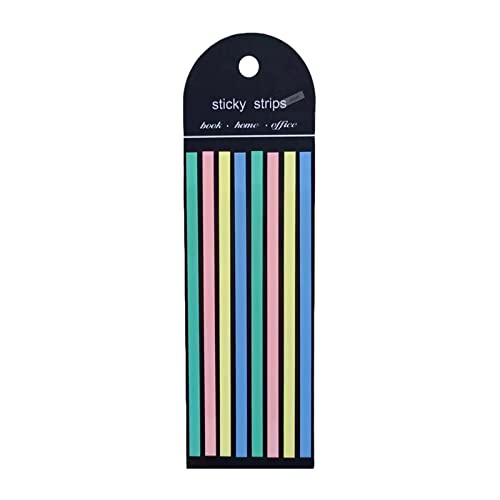 Translucent Sticky Notes Multifunktional Farbige Tabs Seitenmarker Sticky Registerkarten Für Lesezeichen Notebooks von THINCAN