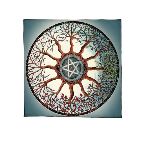 Tree Star Muster Astrologie Tischdecke Tarots Gottes Altäre Stoff Gottesbrettspiel Accessoire Tree Star Tarots Karte Spiritueller Decktuch Tree Star Muster Astrologie Tischdecke Tarots Gottes Altäre Stoff Gottesbrettspiel Accessoire Tree Star Tarots Karte Spiritueller Decktuch von THINCAN