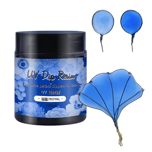 UV Dip Harz Kleber Transparenter UV Kleber Ultraviolette Härtung Blumenherstellung Flüssiger Haarnadel Ohrring Harzschmuck von THINCAN