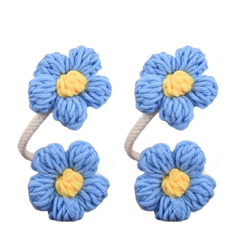 Vorhangsteuerbacks Dekorative Holdbacks Retro Blumenvorhänge Schnallen Clips Drapery Holdbacks Büro Home Decors Tiebacks Für Vorhänge von THINCAN