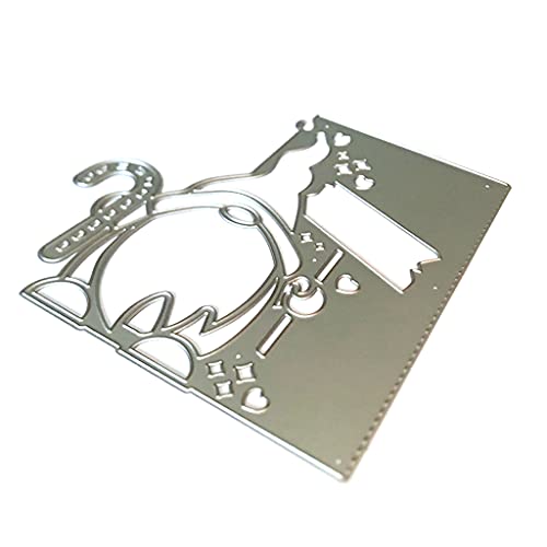 Weihnachtsknor Rohr Metall Schneiden Stirbt Schablone Scrapbooking Album Vorlage von THINCAN