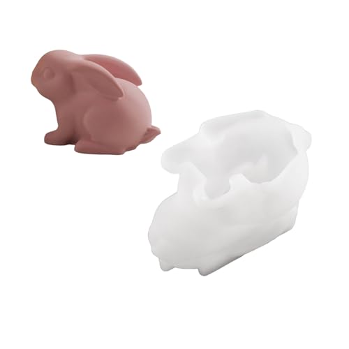 Wiederverwendbare Hitzebeständige Kaninchen Die Formen Dekorieren Einfach Freigelassene Design Für Kerzenherstellung Und Festivalhandwerk Mit Nicht Stall Harzkaninchenschimmel Geeignet von THINCAN