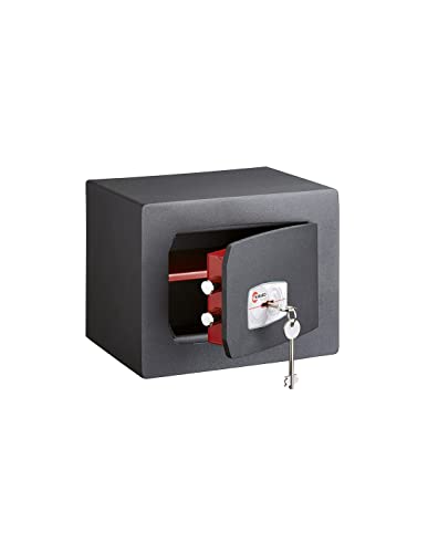THIRARD 00013202 – Sicherheitstruhe Frontenac 1 • 2 Stecker, Safe zum Aufstellen, Ausführung: Epoxidharz, schwarz, starker Truhe, geeignet für Zuhause oder Büro von Thirard