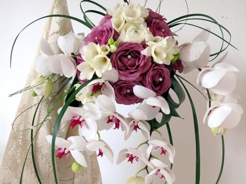 THISIT Malen nach Zahlen Kits, DIY Handgemalt Ölgemälde Kits,Rosen, Orchideen, Freesien-40 * 50 cm Rahmenlos THISIT Malen nach Zahlen Kits, DIY Handgemalt Ölgemälde Kits,Rosen, Orchideen, Freesien-40 * 50 cm Rahmenlos von THISIT