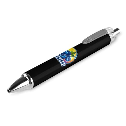 THKVSV Blueberry Kugelschreiber, einziehbarer Kugelschreiber, Arbeitsstift, Rollkugelschreiber für Büro, Schulbedarf, 1 Stück THKVSV Blueberry Kugelschreiber, einziehbarer Kugelschreiber, Arbeitsstift, Rollkugelschreiber für Büro, Schulbedarf, 1 Stück von THKVSV