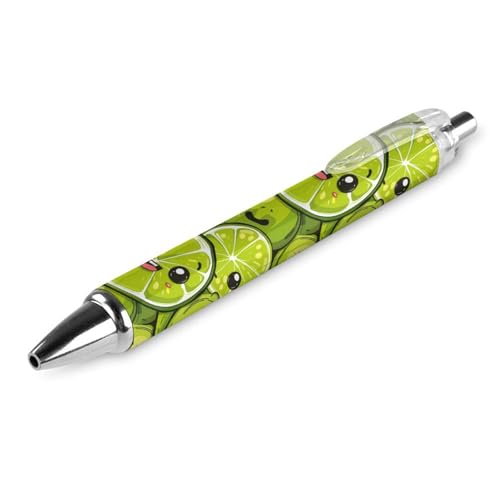 THKVSV Fresh Lemon Kugelschreiber, einziehbarer Kugelschreiber, Arbeitsstift, Rollkugelschreiber für Büro, Schulbedarf, 1 Stück von THKVSV