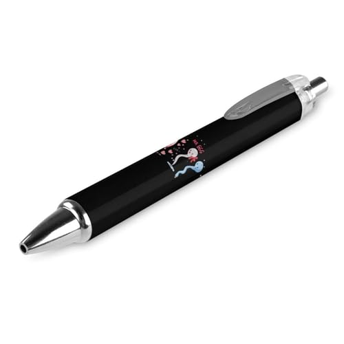 THKVSV Mr Sperm Meet Ms Kugelschreiber, einziehbarer Kugelschreiber, Arbeitsstift, Rollkugelschreiber für Büro, Schulbedarf, 1 Stück von THKVSV