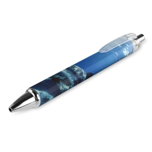 THKVSV Unterwasser-Kugelschreiber, Ozeanwand, wilder Tiger, Hai, einziehbarer Kugelschreiber, Arbeitsstift, Rollkugelschreiber für Büro, Schulbedarf, 1 Stück THKVSV Unterwasser-Kugelschreiber, Ozeanwand, wilder Tiger, Hai, einziehbarer Kugelschreiber, Arbeitsstift, Rollkugelschreiber für Büro, Schulbedarf, 1 Stück von THKVSV