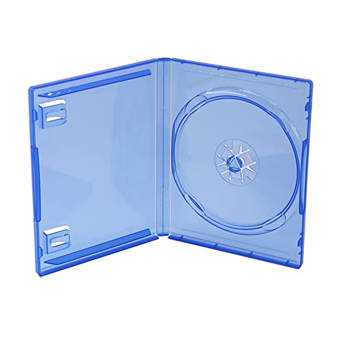1 x CD-Hülle kompatibel für Sony Playstation 5, Disc-Aufbewahrungshülle, Ersatz-Spiel-Disc-Hüllen, Abdeckung, Halter, Schutzhülle für einzelne Discs, Schale, blau von THLMT