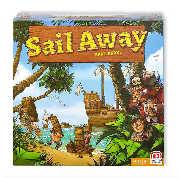 Sail Away, Brettspiel von Mattel von THOFRA Handels GmbH&Co.KG