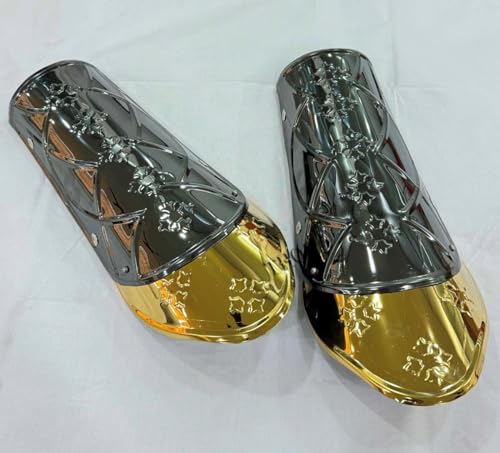 THOR INSTRUMENTS Rustikaler Armschutz, griechisch-römischer Armschutz, Handgelenk, Cosplay, Rüstung, SCA-Rüstung, LARP-Rüstung, Edelstahl, Geschenk für Herren/Damen von THOR INSTRUMENTS