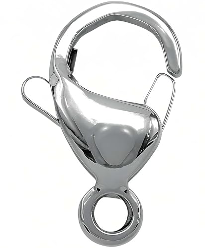 THREENEST Karabinerverschlüsse aus Edelstahl, 15 mm, 100 Stück THREENEST Karabinerverschlüsse aus Edelstahl, 15 mm, 100 Stück von THREENEST