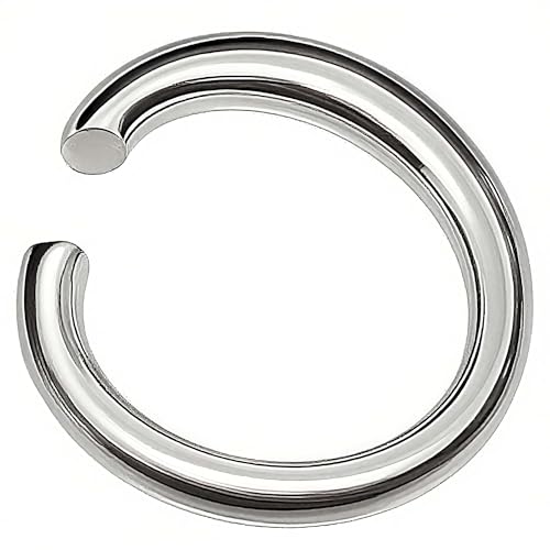 THREENEST Offene Binderinge aus Edelstahl, 10 mm, 1,5 mm dick, 14 Gauge, rund, stark, dick, Bastelring für Halsketten, Armbänder, Schlüsselanhänger, Kettennetz, Schmuckherstellung, 250 Stück THREENEST Offene Binderinge aus Edelstahl, 10 mm, 1,5 mm dick, 14 Gauge, rund, stark, dick, Bastelring für Halsketten, Armbänder, Schlüsselanhänger, Kettennetz, Schmuckherstellung, 250 Stück von THREENEST
