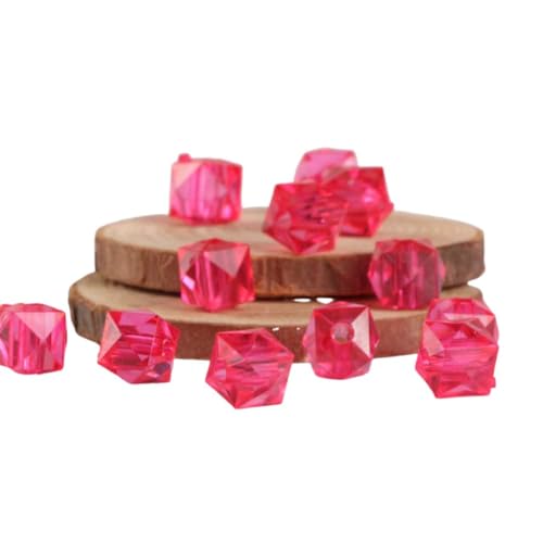 1000 Stück Glasperlen Großhandel 10 Mm Kristall Facettierte Perlen Schmuck Versorgung Für Diy-Perlen, Armbänder, Halsketten, Ohrringe & Amp; Andere Schmuck (watermelon red) von THTHT