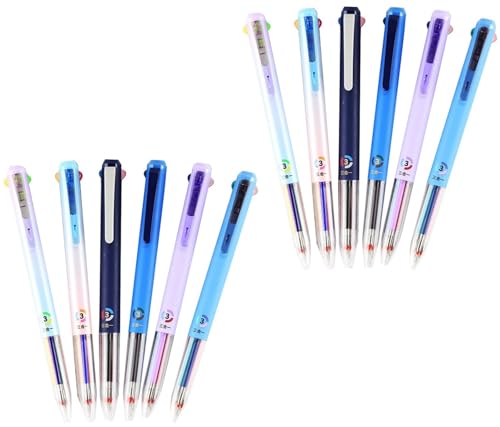 Mehrfarbiger Stift In Einem, Krankenschwester-Stifte, 0,5 Mm, 3-in-1, Mehrfarbiger Gel-Tintenstift, 18 Farben, Einziehbare Mehrfarbige Kugelschreiber Gelstifte For Büro- Und Schulbedarf(12pcs) von THUCHENYUC
