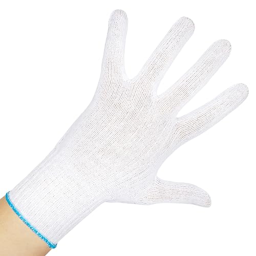 ThumbUP - Supersoft Handschuhe aus 100 % Baumwollgarn, Typ Amerika, strapazierfähig, beidhändig, nahtlos, elastisches Handgelenk, waschbar und wiederverwendbar, Weiß, Größe XL ThumbUP - Supersoft Handschuhe aus 100 % Baumwollgarn, Typ Amerika, strapazierfähig, beidhändig, nahtlos, elastisches Handgelenk, waschbar und wiederverwendbar, Weiß, Größe XL von THUMBUP PREMIUM SEAMLESS GLOVES