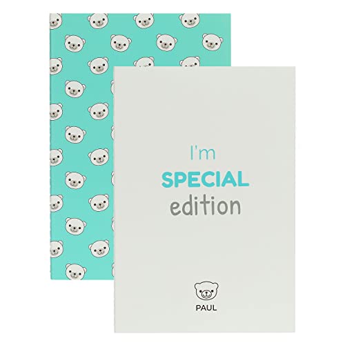 Thun Notebooks Paul - Papier - 14,2 x 21 x 0,07 cm h von THUN TEDDY FRIENDS