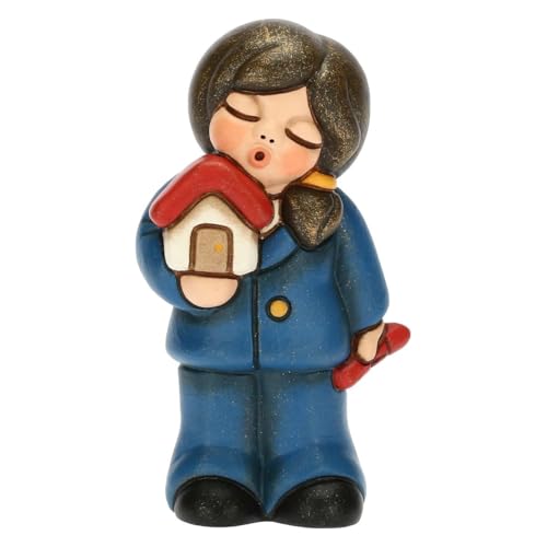 THUN, Gastgeschenk für Kinder Architekt mit Haus aus Keramik, handdekoriert, Symbol der Leidenschaft und Hingabe, Linie Gastgeschenke, 3,7 x 3 x 7 cm H THUN, Gastgeschenk für Kinder Architekt mit Haus aus Keramik, handdekoriert, Symbol der Leidenschaft und Hingabe, Linie Gastgeschenke, 3,7 x 3 x 7 cm H von THUN